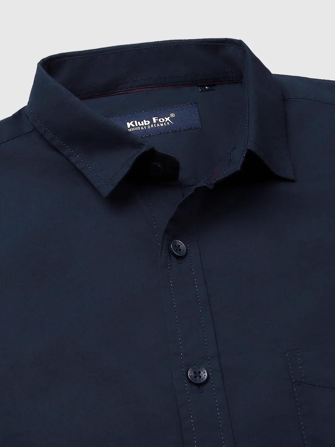 Navy Solid Shirt