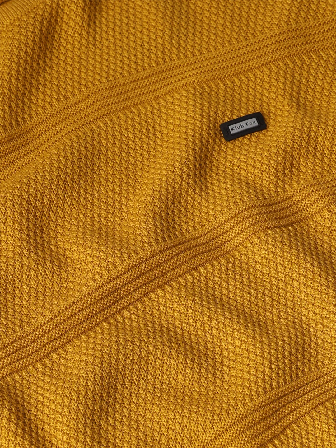 Mustard Jacquard Sweater