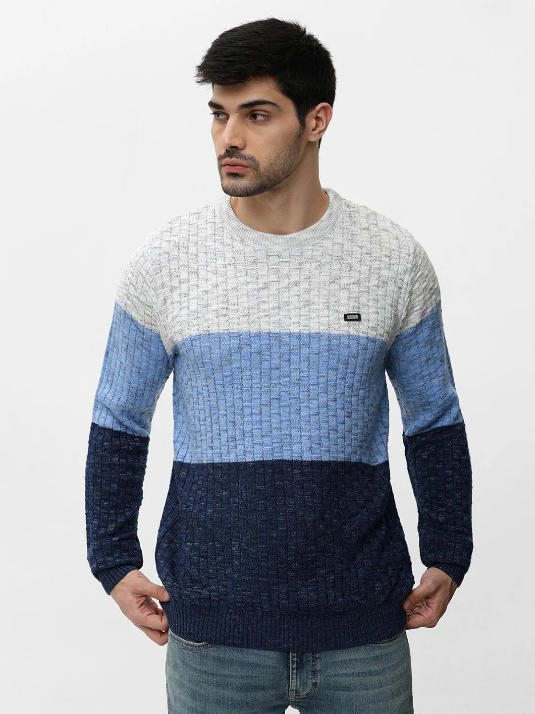 Sky Jacquard Sweater