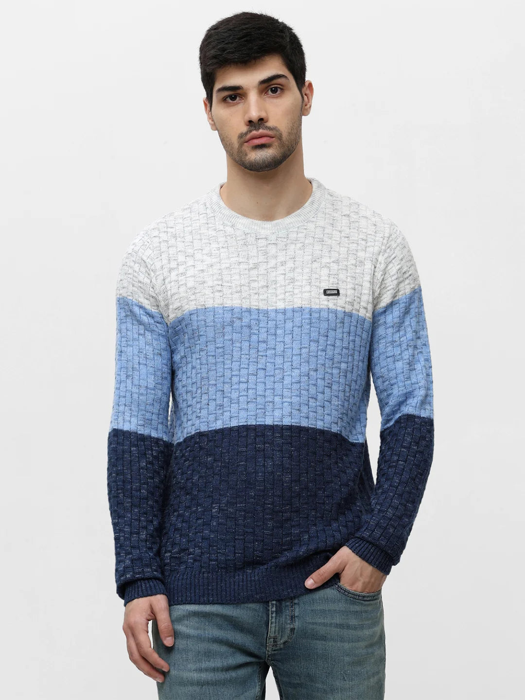 Sky Jacquard Sweater