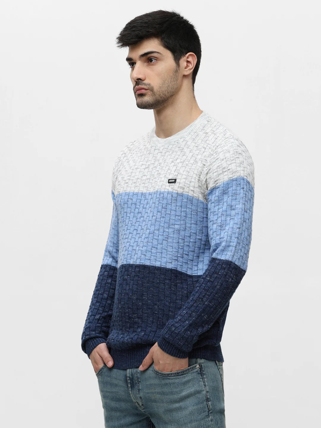 Sky Jacquard Sweater