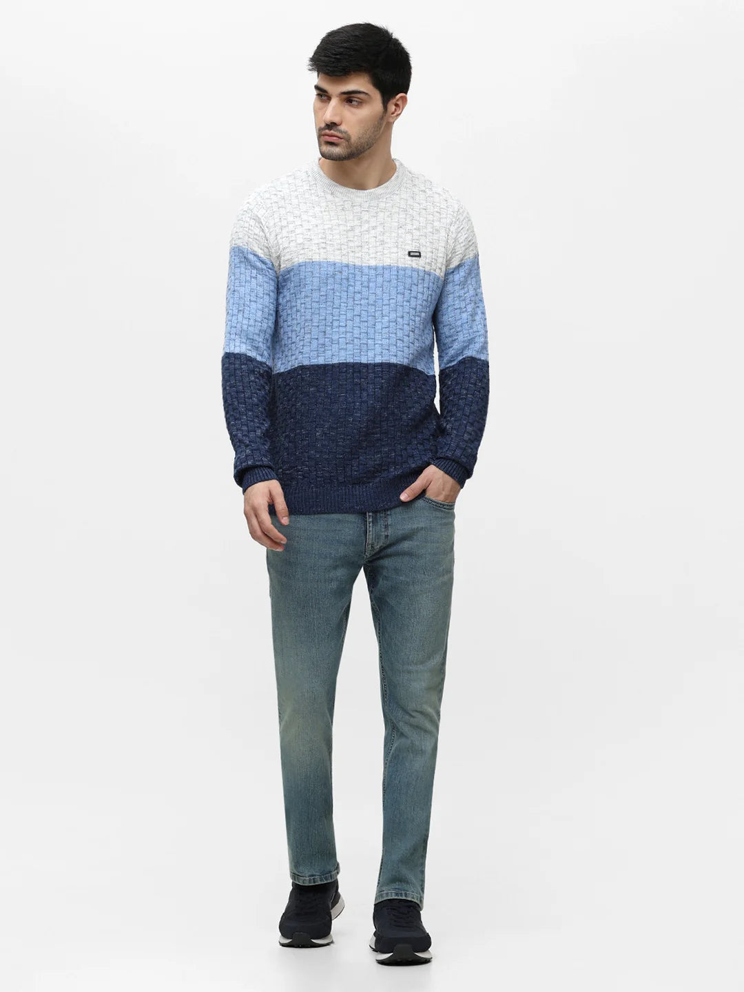 Sky Jacquard Sweater