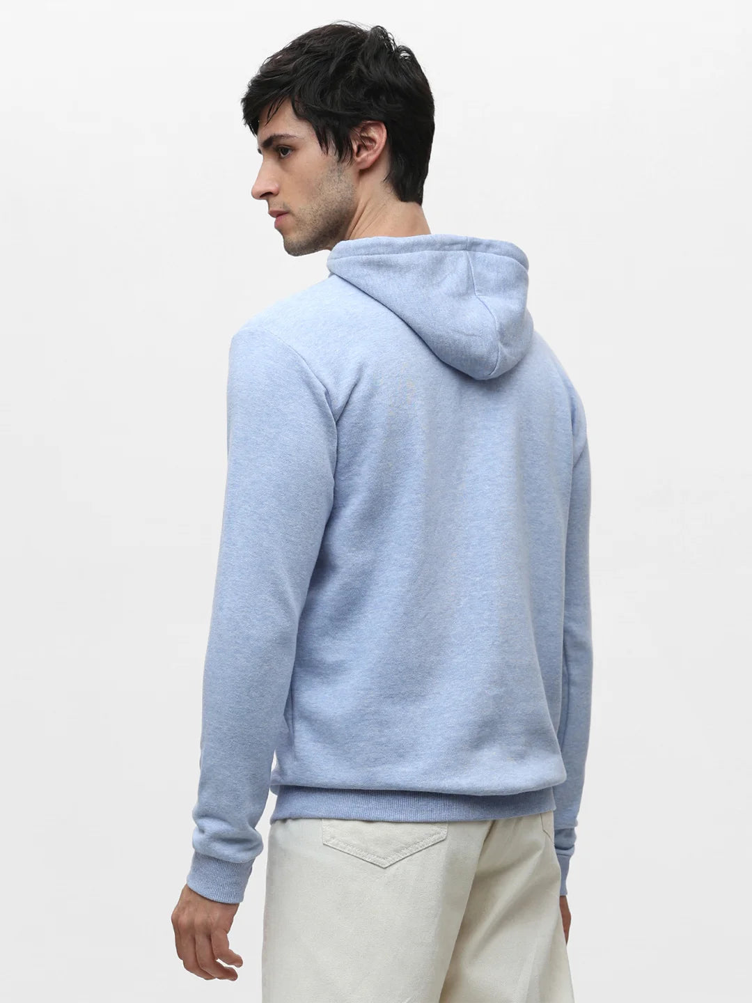 Sky Printed Hooded Sweatshirt