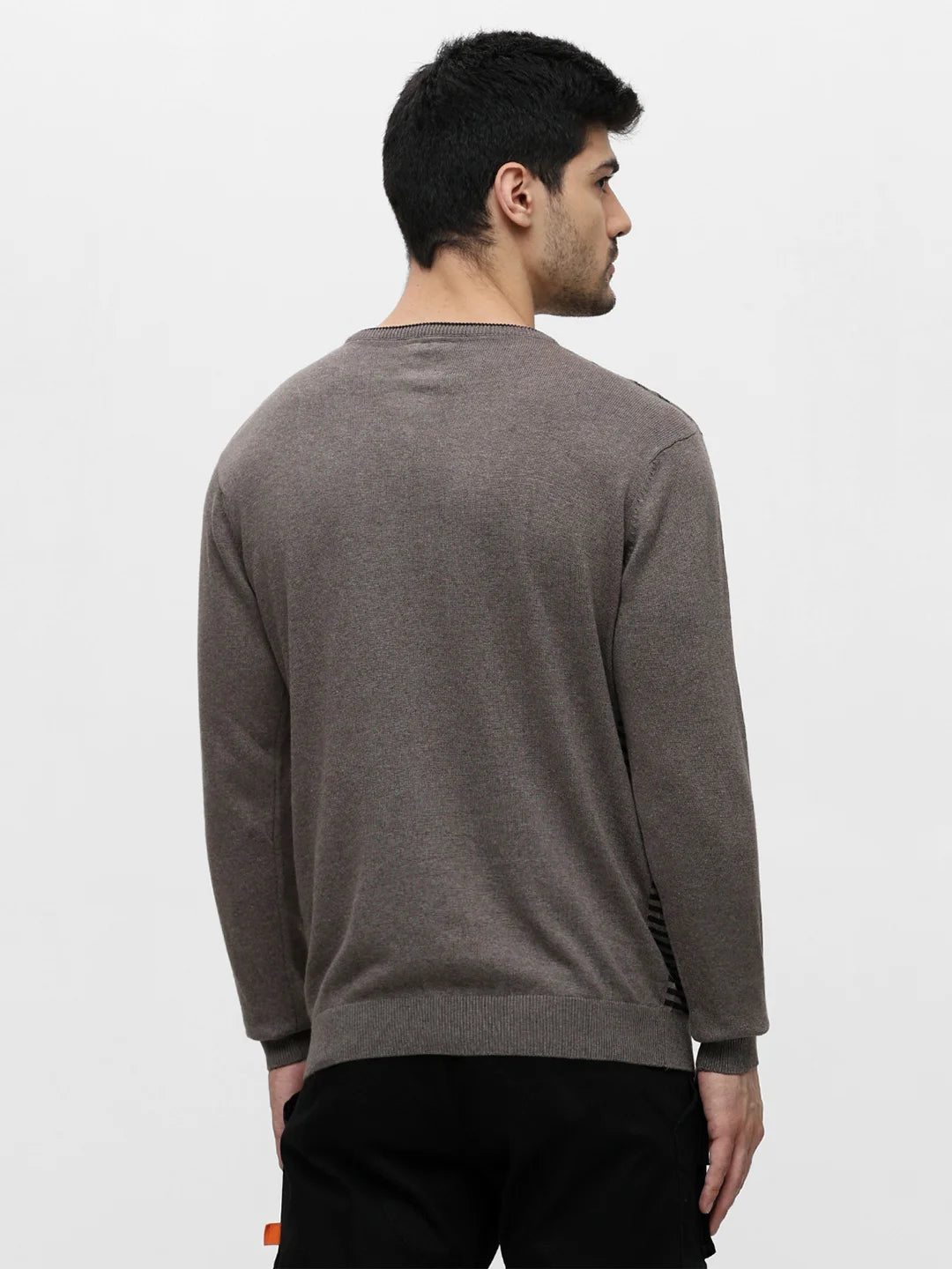 Antra Melange Jacquard Sweater