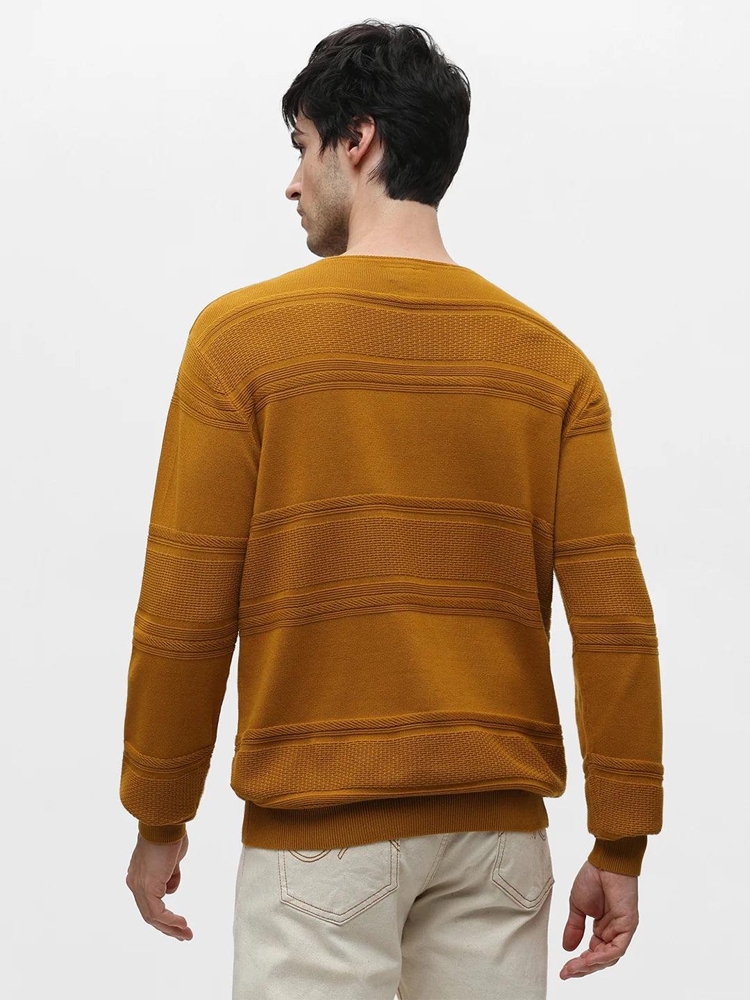 Mustard Jacquard Sweater