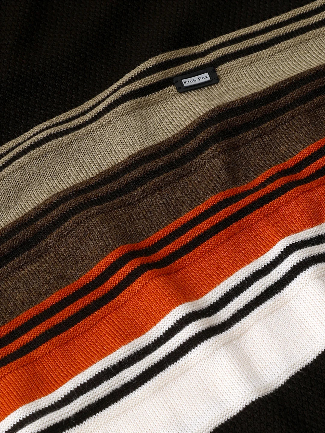 Dk.Brown Striped Sweater