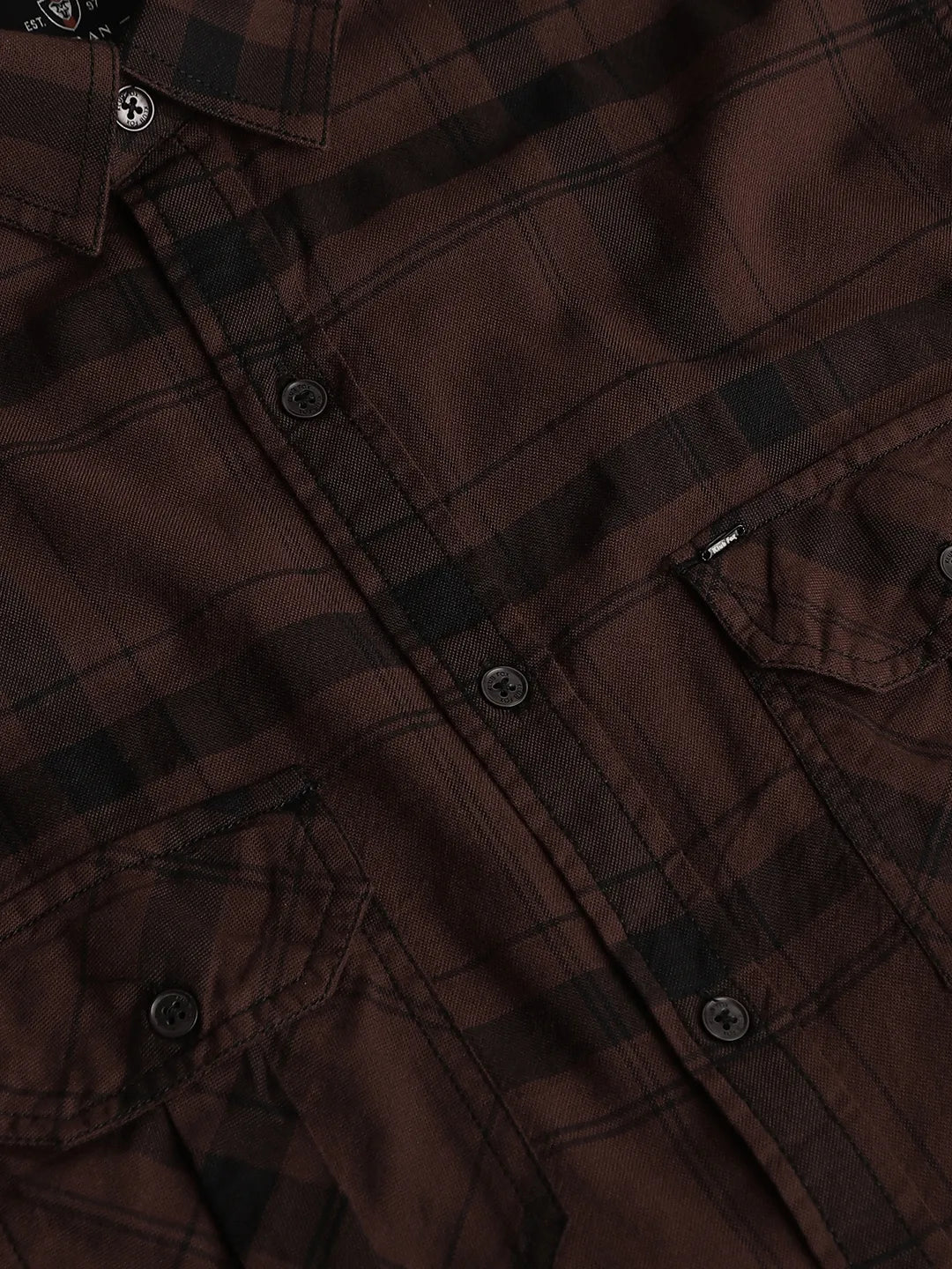 Brown Checks Shirt