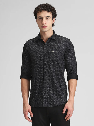 Black Printed Shirt