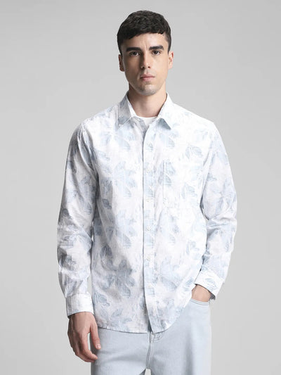 Blue Print Shirt
