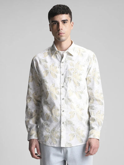 Yellow Print Shirt