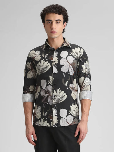 Black Printed Shirt