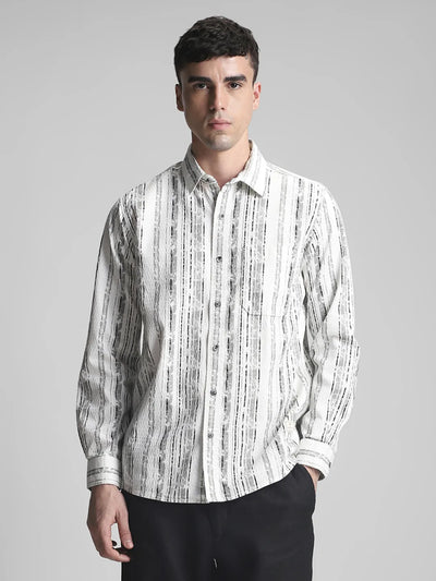 White Print Shirt