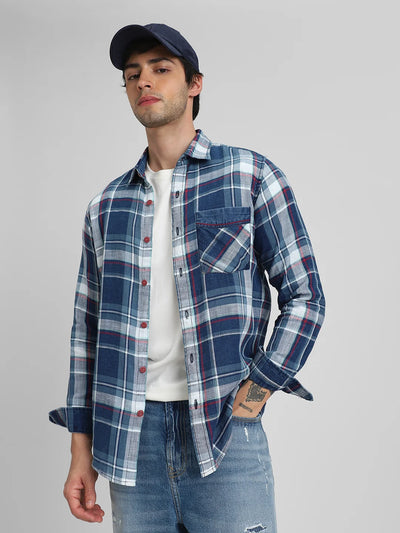 Indigo Checks Shirt