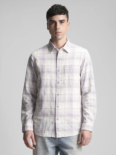 Purple Checks Shirt