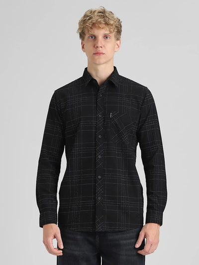 Black Checks Shirt