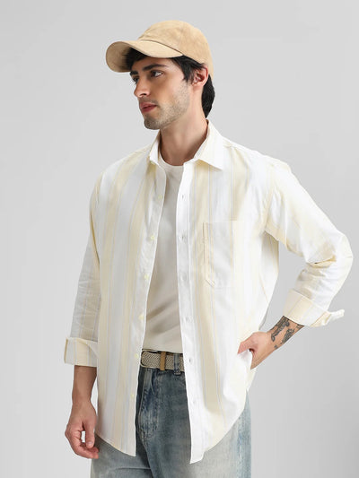 Yellow Striped Shirt