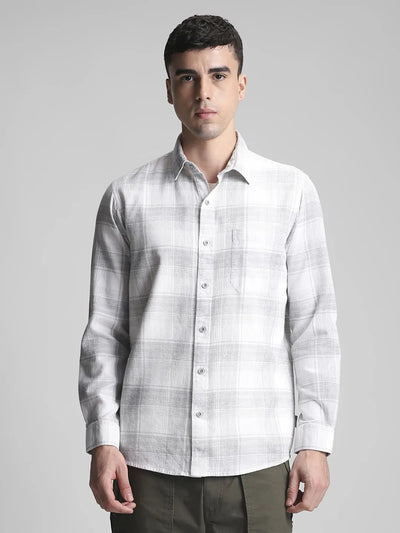 Grey Checkered Shirt