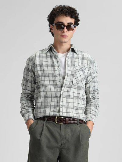 Grey Checks Shirt