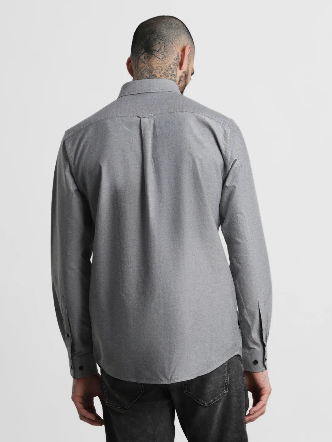Black Plain Shirt