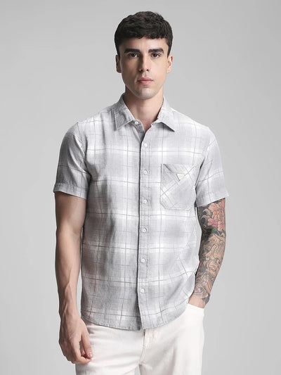 Grey Checks Shirt