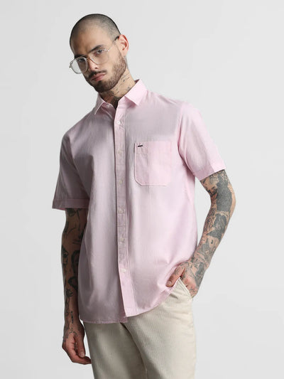Pink Solid Shirt