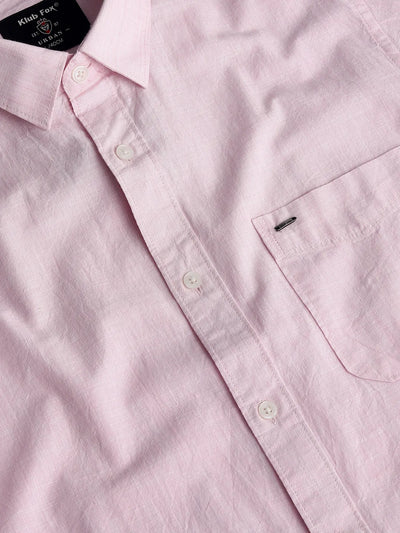 Pink Solid Shirt