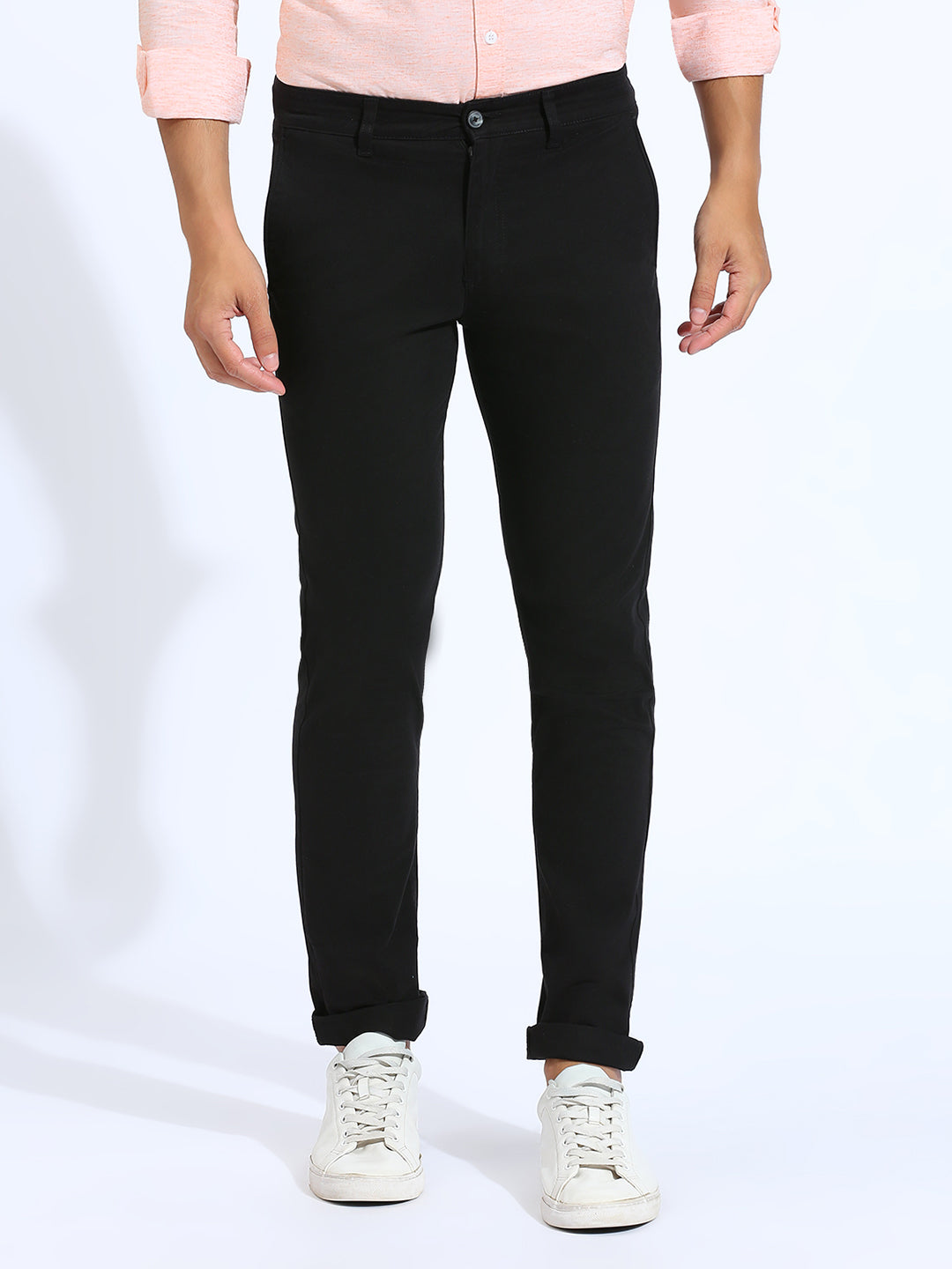 Black Tapered Narrow Fit Trouser