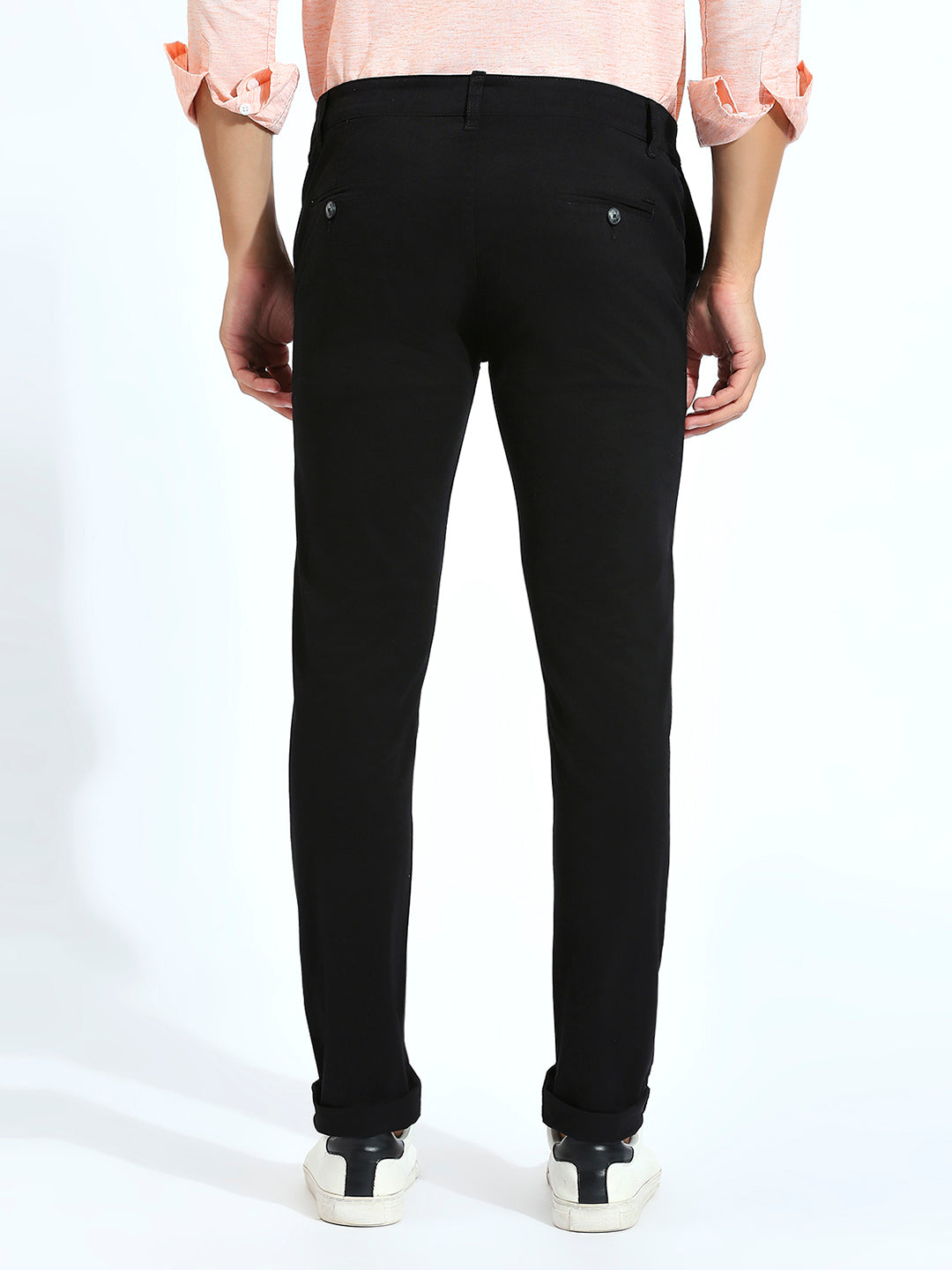 Black Tapered Narrow Fit Trouser