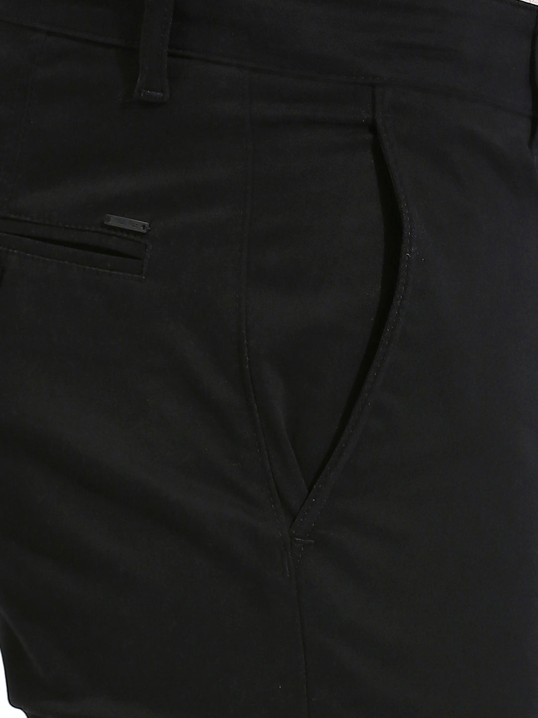 Black Tapered Narrow Fit Trouser