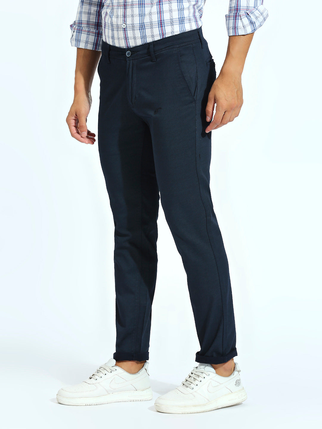 Black Tapered Narrow Fit Trouser