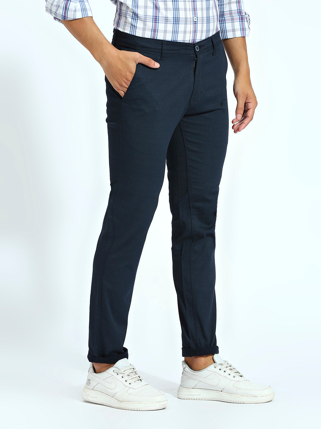 Black Tapered Narrow Fit Trouser