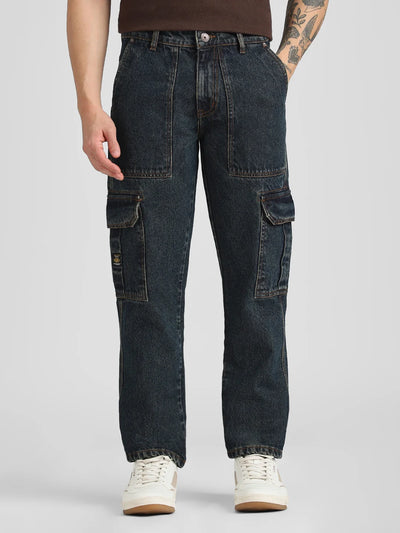 6 Pocket Indigo Tint Twill Cargo pant