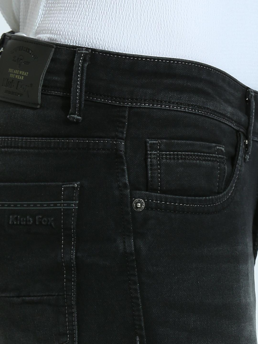 Phantom Black Hype Wash Ankle Fit Jeans