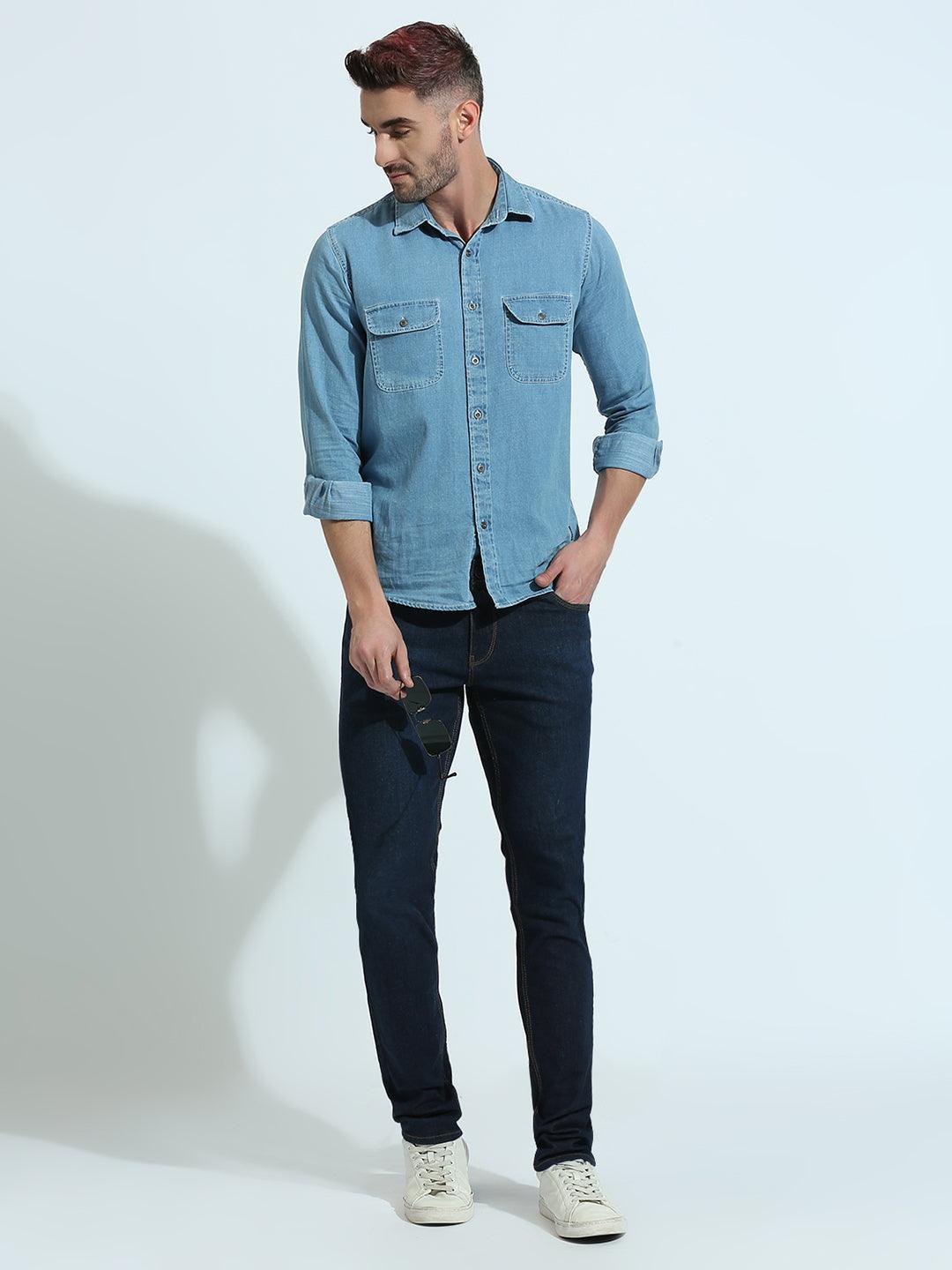 Phantom Blue DX Slim Fit Jeans