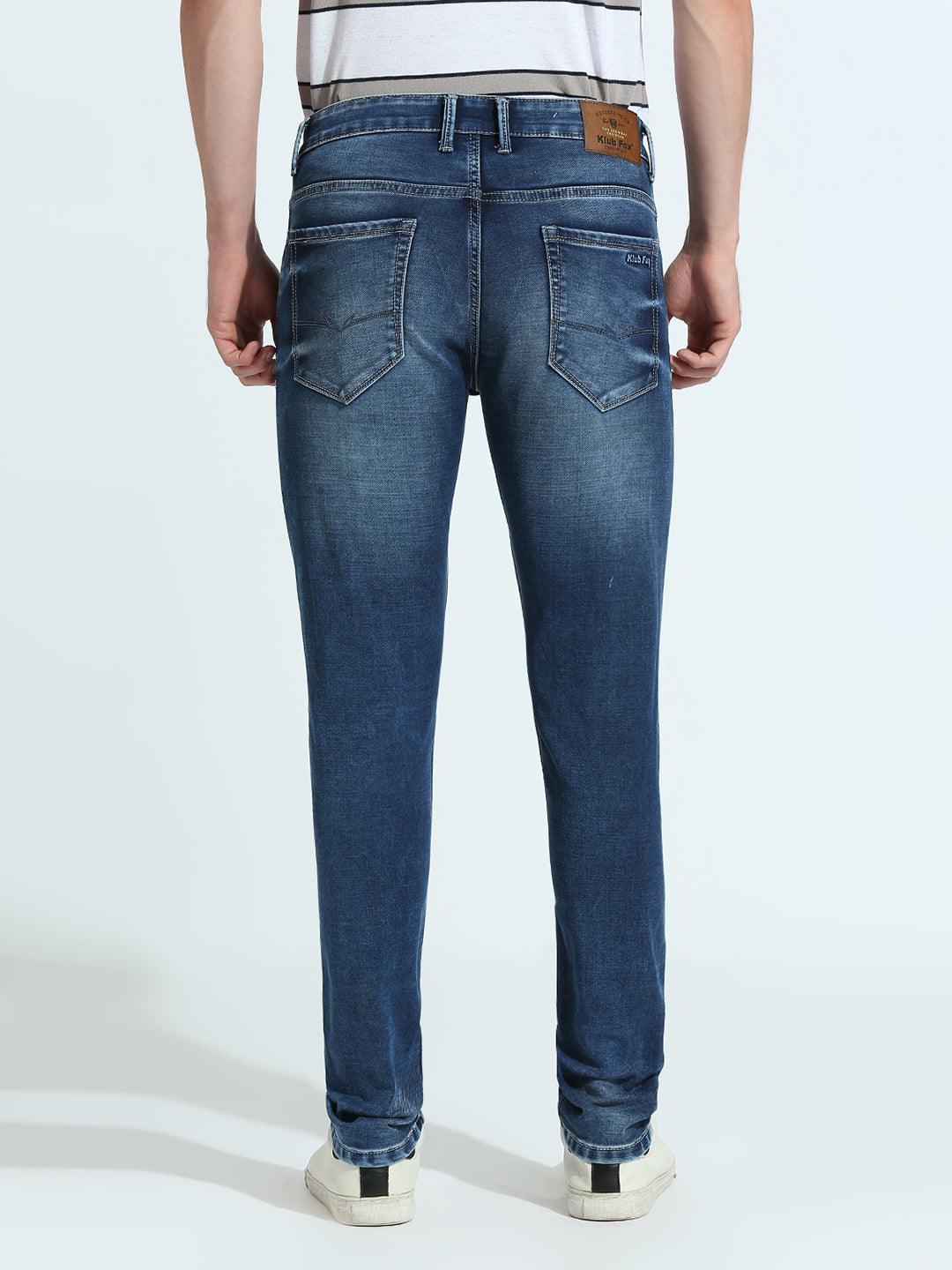 Stealth Blue Cloud Wash Slim Fit Jeans