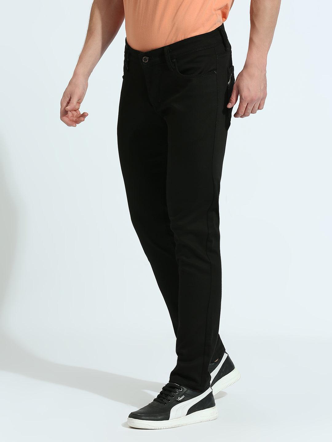 Minimal X Jet Black Slim Fit Jeans