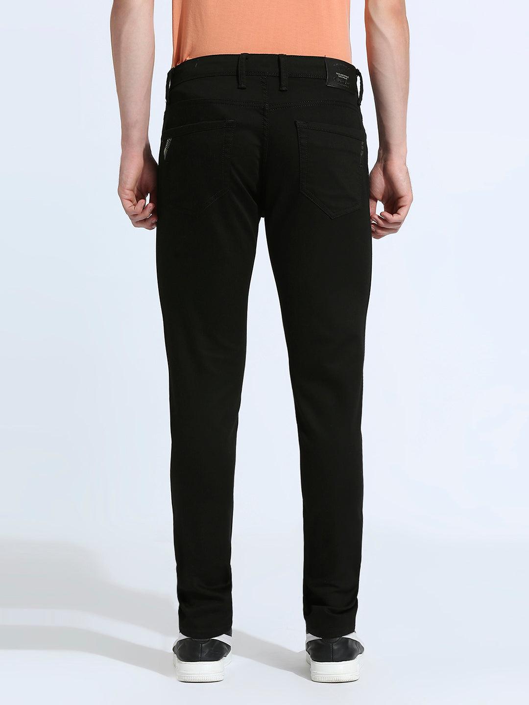 Minimal X Jet Black Slim Fit Jeans