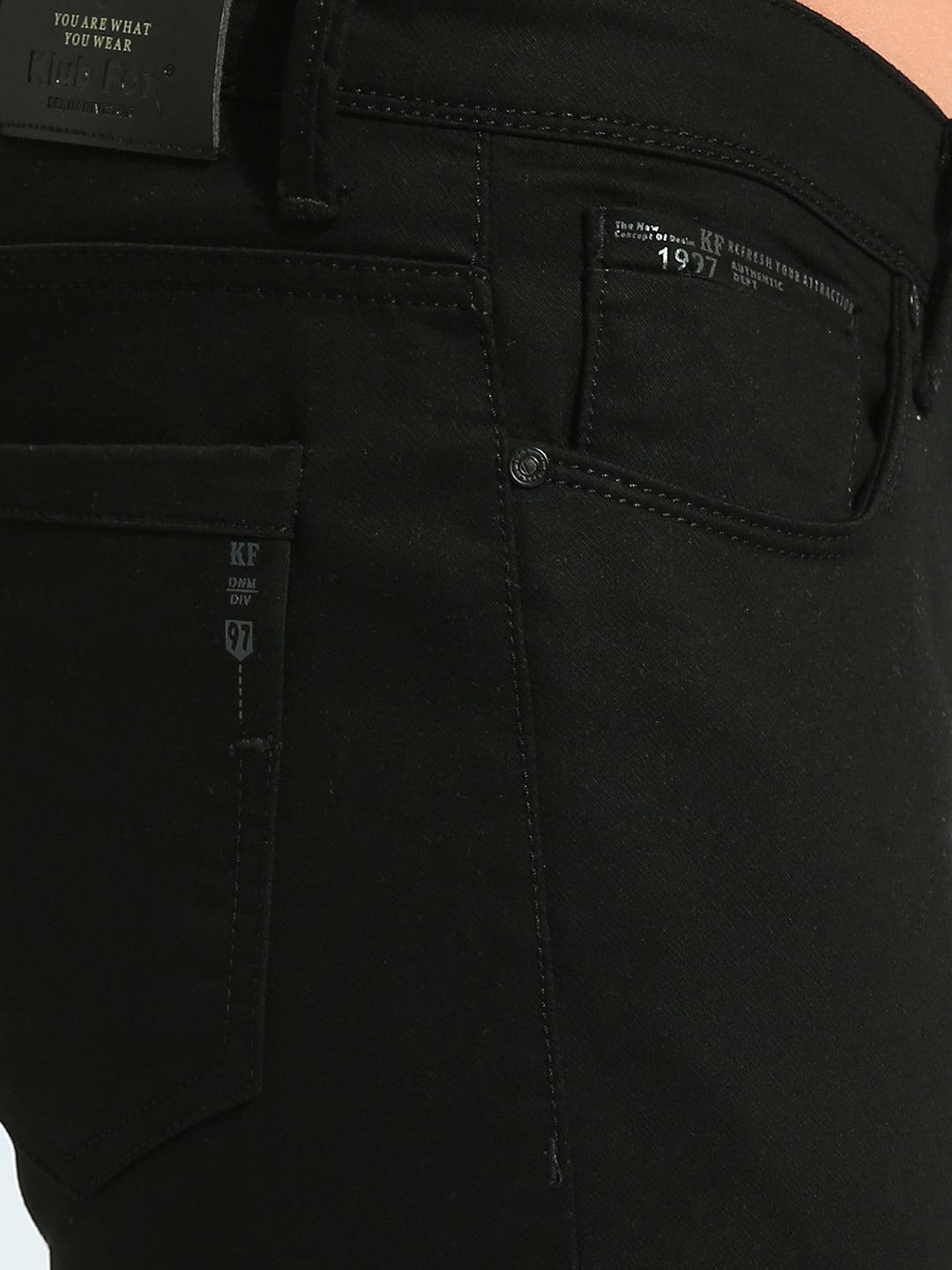 Minimal X Jet Black Slim Fit Jeans