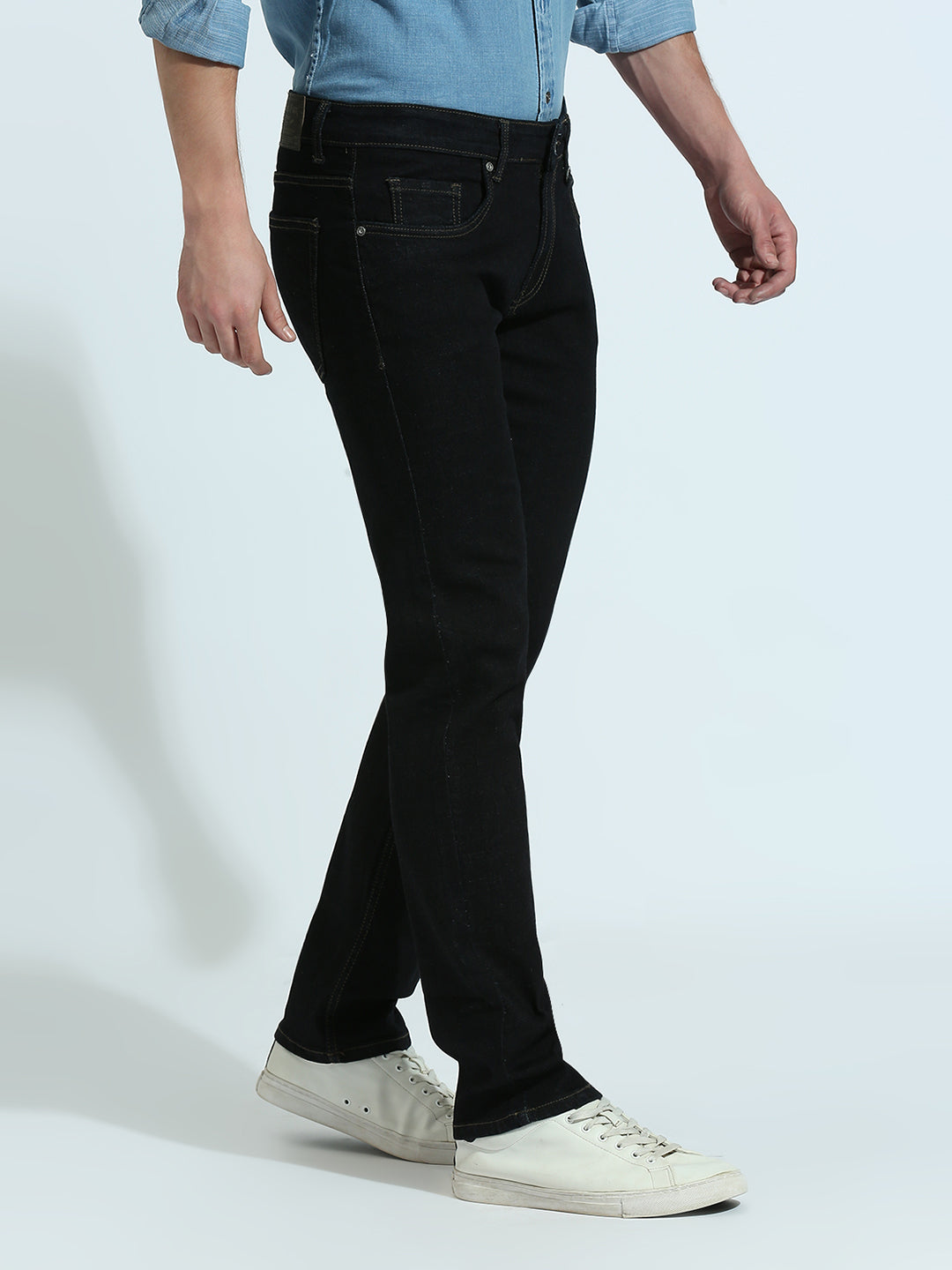 Indigo Raw Straight Fit Jeans