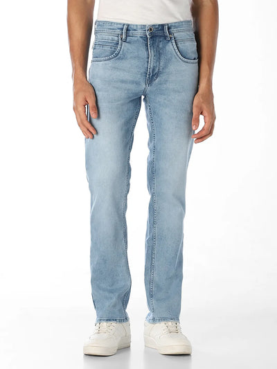 Indigo Cloud Lycra 3/1 Twill Jeans