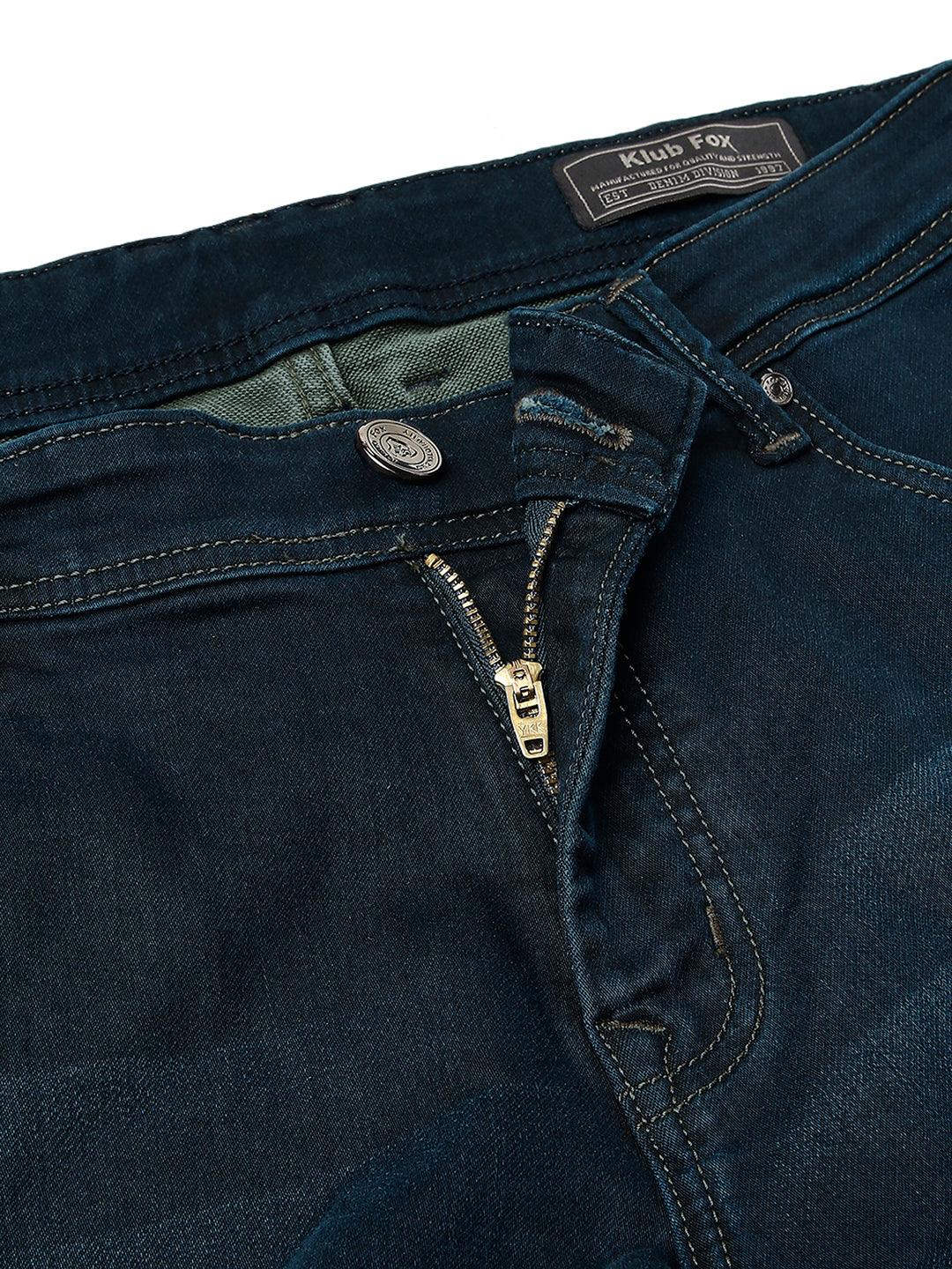 Space Blue Slim Fit Jeans