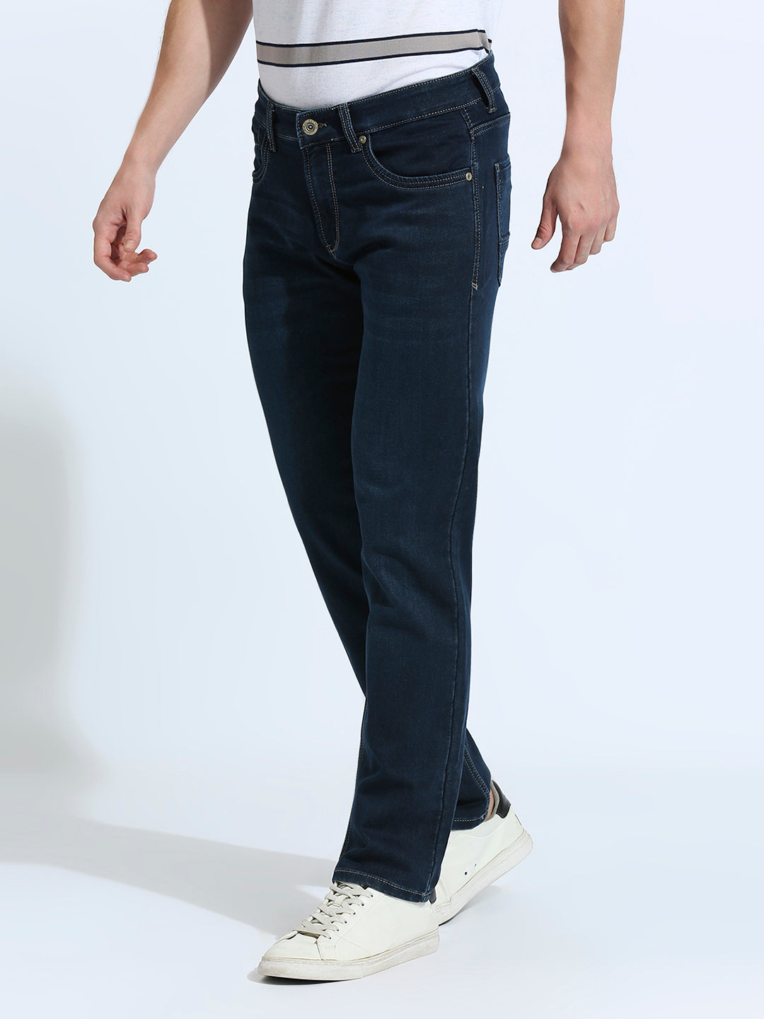 Indigo Dx Straight Fit Jeans