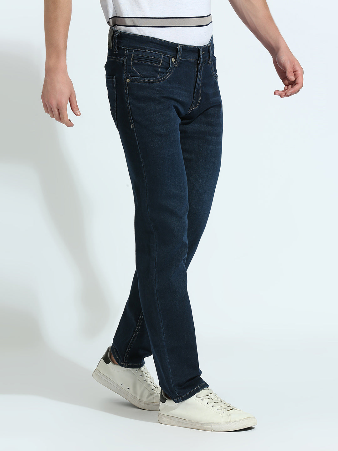 Indigo Dx Straight Fit Jeans