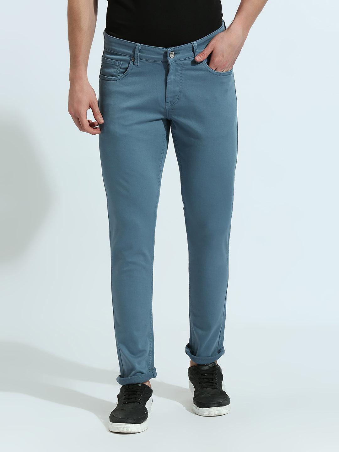 Minimal X Airforce Blue Skinny Fit Jeans