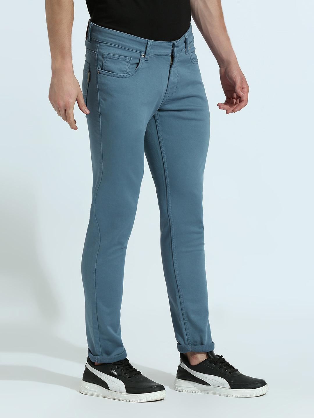 Minimal X Airforce Blue Skinny Fit Jeans