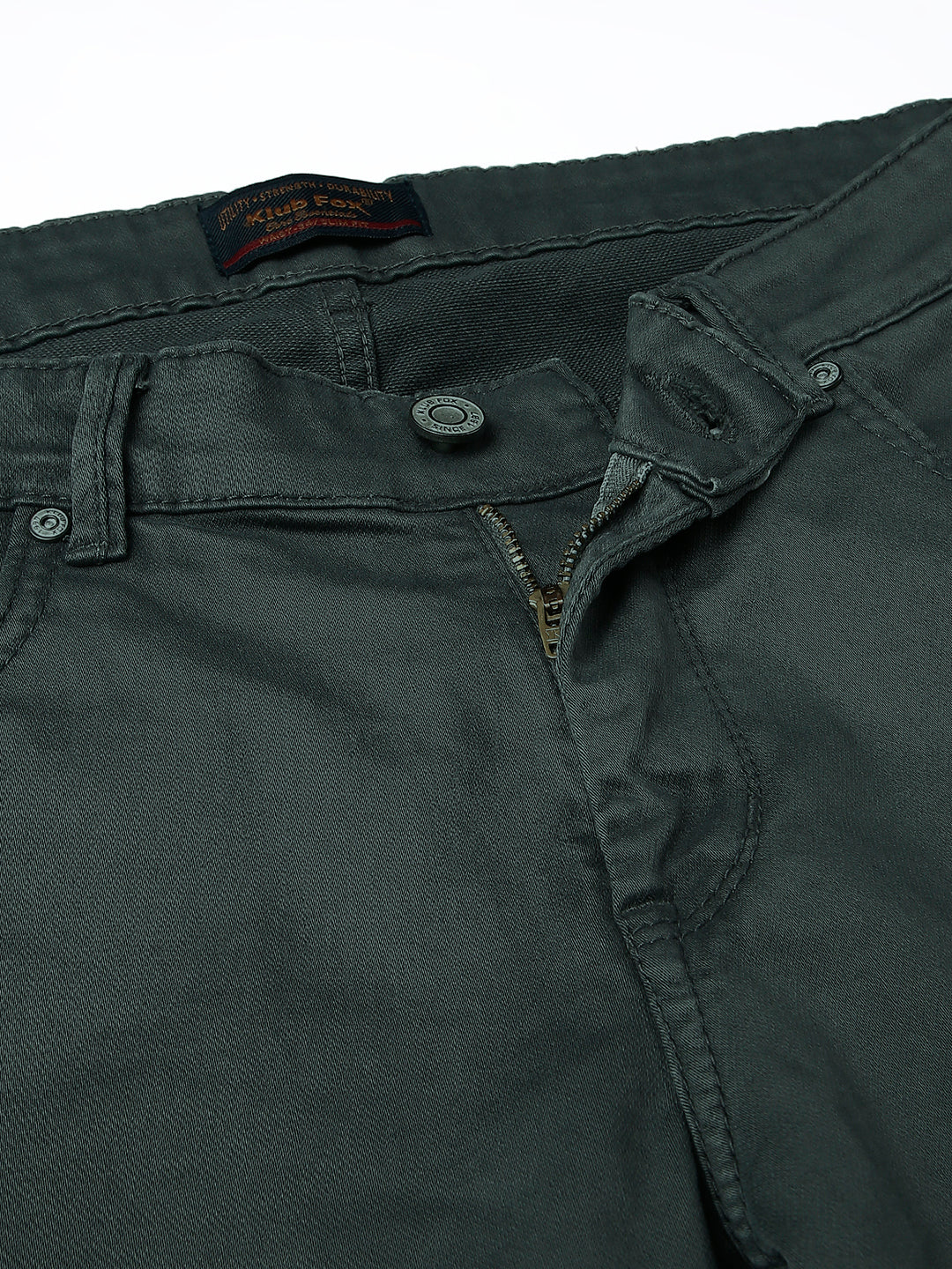 Dark Grey Slim Fit Jeans