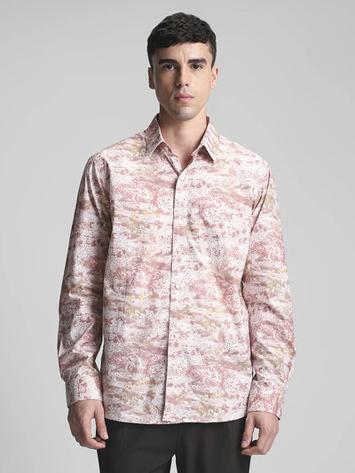 Pink Printed Shirt
