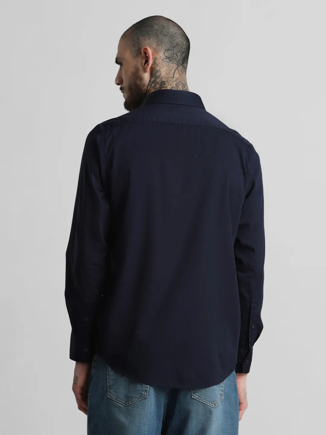 Navy Solid Shirt