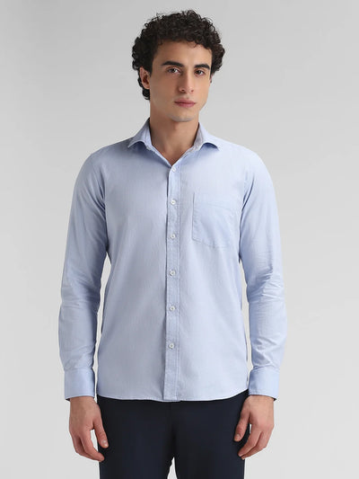 Sky Blue Solid Shirt