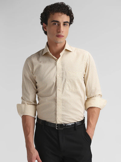 Yellow Printed Shirt